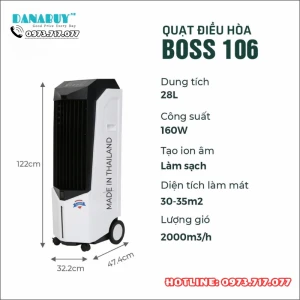 Quạt điều hòa Boss S106