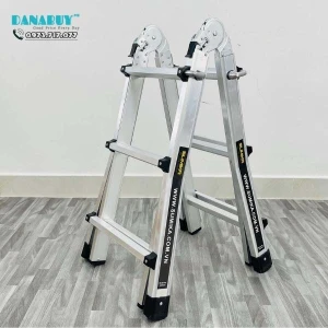 Thang nhôm chữ A rút lồng Sumika SKM403