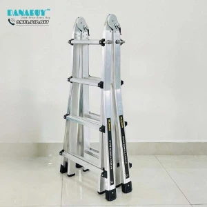 Thang nhôm chữ A rút lồng Sumika SKM404