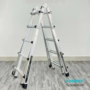 Thang nhôm chữ A rút lồng Sumika SKM405