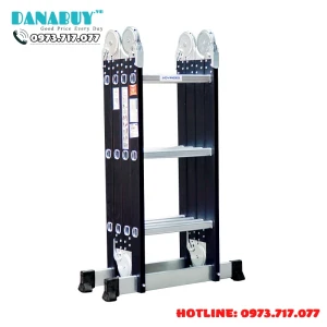 Thang Nhôm Advindeq ADM103 - Gấp 4 Đoạn Đa Năng 3 bậc