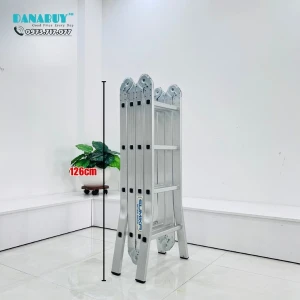 Thang nhôm gấp 4 đoạn SUMIKA SK604