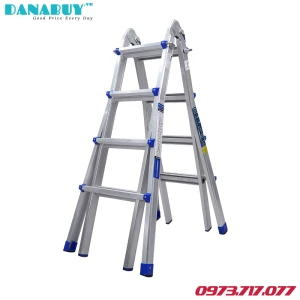 Thang Nhôm Advindeq AML44W - gấp và rút đa năng 4 x 4 bậc