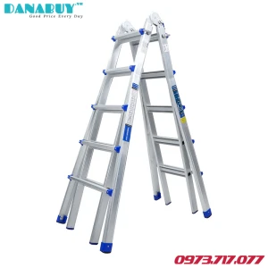 Thang Nhôm Advindeq AML45W - Gấp và Rút đa năng 5 x 5 bậc