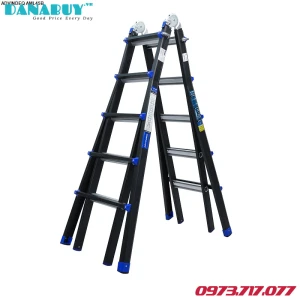 Thang Nhôm Advindeq AML45B - Gấp và Rút đa năng 5 x 5 bậc