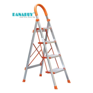 Thang nhôm ghế Advindeq ADS-704 dòng thang ghế bản to 4 bậc