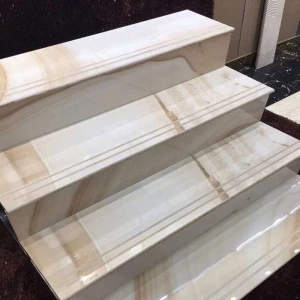 Gạch Ốp Cầu Thang Giả Gỗ