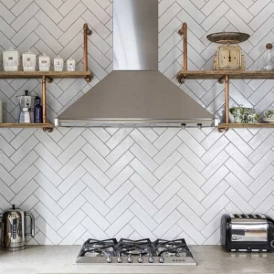 Gạch Ốp Tường Bếp Xương Cá