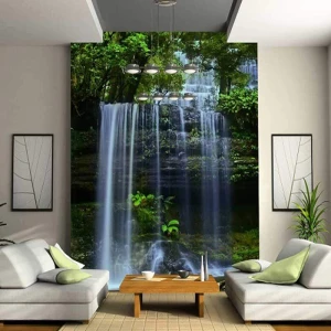 Gạch Ốp Tường Phòng Khách 3D