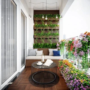 Tiểu Cảnh Khô Ban Công Chung Cư