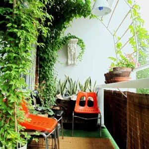 Tiểu Cảnh Trên Tường Ban Công Chung Cư Đẹp