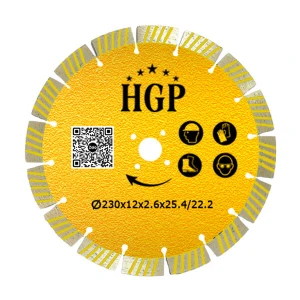 Lưỡi cắt bê tông HGP 230mm