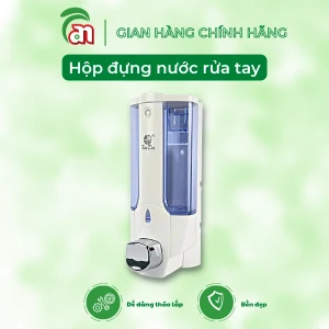 Hộp đựng nước rửa tay trắng 380ml