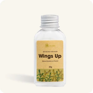 Bột khử mùi thiên nhiên Wings Up - Khô thoáng tức thì