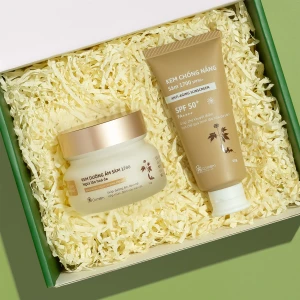 SET QUÀ TẶNG Kem Chống Nắng, Kem Dưỡng Sâm Ngừa Lão Hoá