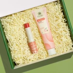 SET QUÀ TẶNG Son Dưỡng Gạo Kem Tay Trà Đào