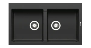 Chậu Rửa Đôi PYRAGRANITE ALAZIA 2B Thương Hiệu PYRAMIS