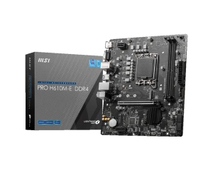 Mainboard MSI PRO H610M-E DDR4 (LGA 1700, 2x DDR4, HDMI, VGA, M.2 PCIe 3.0, M-ATX)