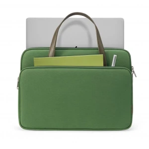 TÚI XÁCH TOMTOC BRIEFCASE PREMIUM FOR (H21-C01T01, MACBOOK 13INCH/14INCH, ULTRABOOK 13INCH, GREEN)