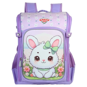 Ba Lô Học Sinh Sakos Kid Bingo - Lilac Bunny