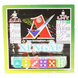 Bộ Xí Ngầu Màu Liên Hiệp Thành (6 Viên)