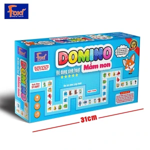 Đồ Chơi Foxi Domino Mầm Non - Đồ Dùng Sinh Hoạt Domino 1
