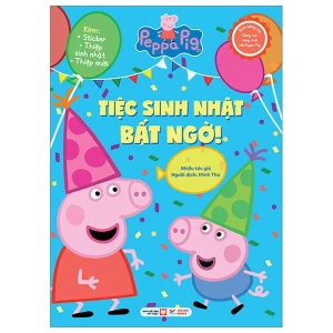 Sách Tương Tác - Cùng Học Cùng Chơi Với Peppa Pig - Tiệc Sinh Nhật Bất Ngờ