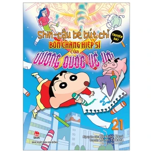 Shin - Cậu Bé Bút Chì - Truyện Dài Tập 21 - Bốn Chàng Hiệp Sĩ Của Vương Quốc Vẽ Vời