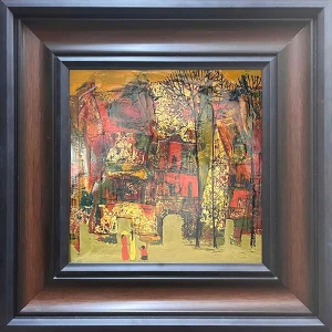 Tranh Sơn Mài - Phố 3 - ADC75