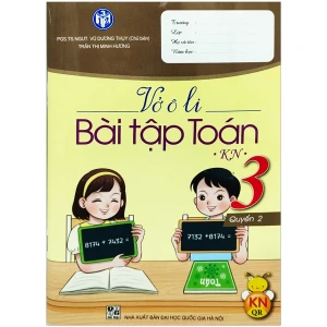 Vở Ô Li Bài Tập Toán Lớp 3 Quyển 2 (Kết Nối Tri Thức Với Cuộc Sống)