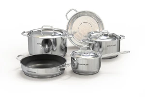 Bộ nồi chảo inox 5 đáy Sunhouse SHG995  TẠM HẾT HÀNG