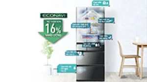 Công nghệ ECONAVI tiết kiệm điện trên tủ lạnh Panasonic