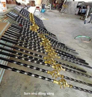 0.2 Kg - Sơn nhũ đồng vàng sơn cửa cổng, hàng rào, lan can