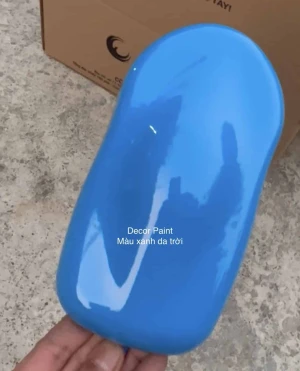1.0 Kg - Sơn 15 in 1 Decor Paint màu xanh da trời