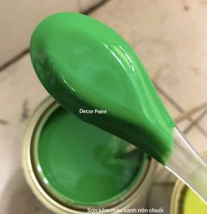 1.0 Kg - Sơn 2K trên nhựa xanh nõn chuối trên nhựa, kim loại, gỗ