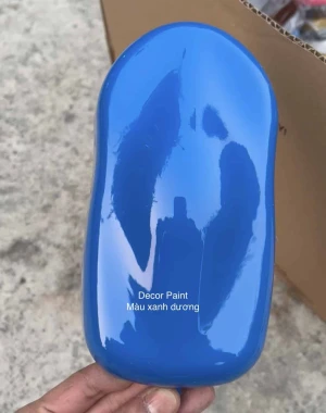 1.0 Kg – Sơn kính chống trầy xước, bám dính tốt màu xanh dương