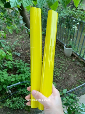 1.0 Kg – Sơn kính chống trầy xước màu vàng chanh