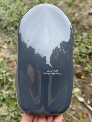 1.0 Kg – Sơn kính chống trầy xước màu xingfa ghi đậm