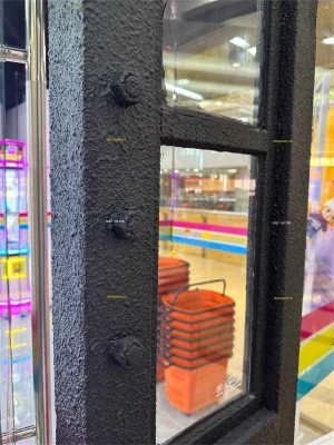 1.0 Kg - Sơn nhám sần màu đen tạo hạt to trên kim loại