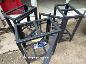 1.0 Kg - Sơn nhám sần màu xingfa ghi đậm