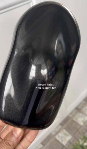 1.0 Kg - Sơn nhũ đồng ca may màu đen trên mọi chất liệu