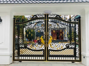 1.0 Kg - Sơn nhũ vàng 24K 1 thành phần A07 sơn sắt CNC