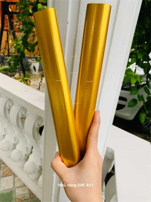 1.0 Kg - Sơn nhũ vàng 24K A11 cánh to vàng tươi