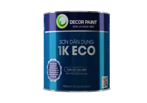 1.0 Kg - Sơn sắt mạ kẽm 1K ECO xingfa ghi nhạt