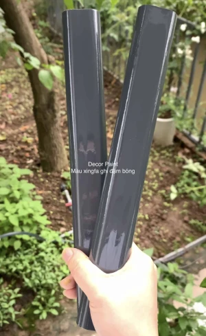 1.0 Kg - Sơn sắt mạ kẽm màu ghi đậm