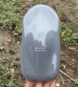 1.0 Kg - Sơn sắt mạ kẽm màu ghi vừa