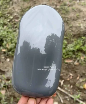 1.0 Kg - Sơn sắt mạ kẽm màu xingfa ghi nhạt