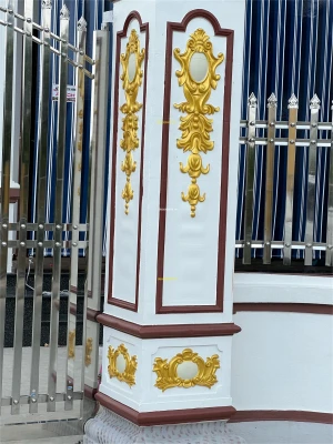 5.0 Kg - Sơn nhũ vàng 24K 1 thành phần A07 vàng gold nhạt