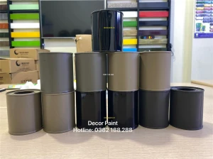 Sơn nhám sần màu ghi, màu pha theo yêu cầu