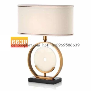 Đèn bàn đá cẩm thạch tự nhiên B6638